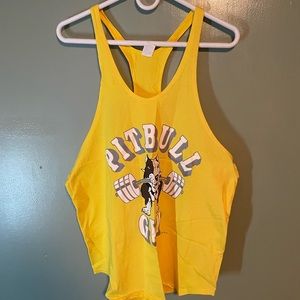 Vintage 1991 Pitbull Gym Stringer Tank Top
